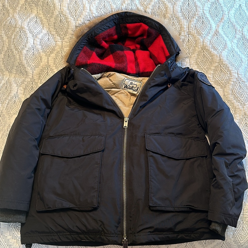 Like new Woolrich down filled Jacket